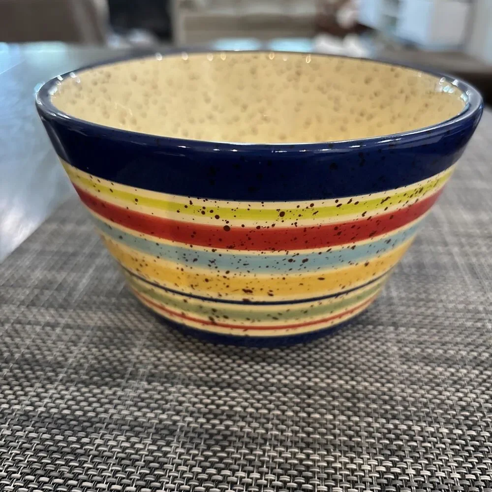 Pfaltzgraff Sedona Soup Cereal Bowl Hand Painted Southwest Colorful 6